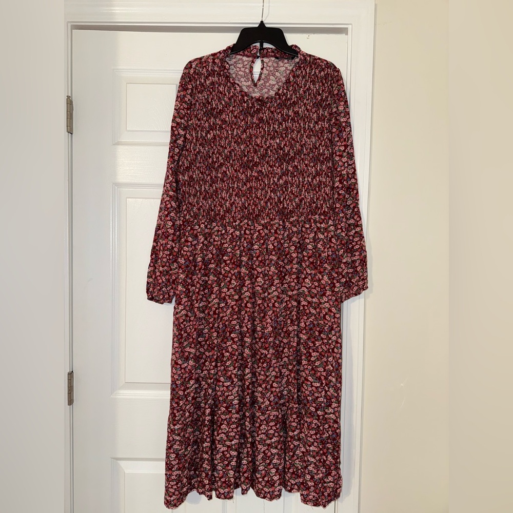 BloomChic Floral Long Sleeve Dress